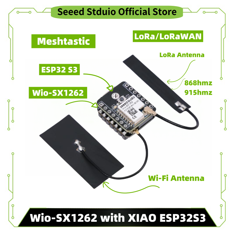 Home Automation Arduino - ESP32 S3 LoRa Meshtastic LoRa Module