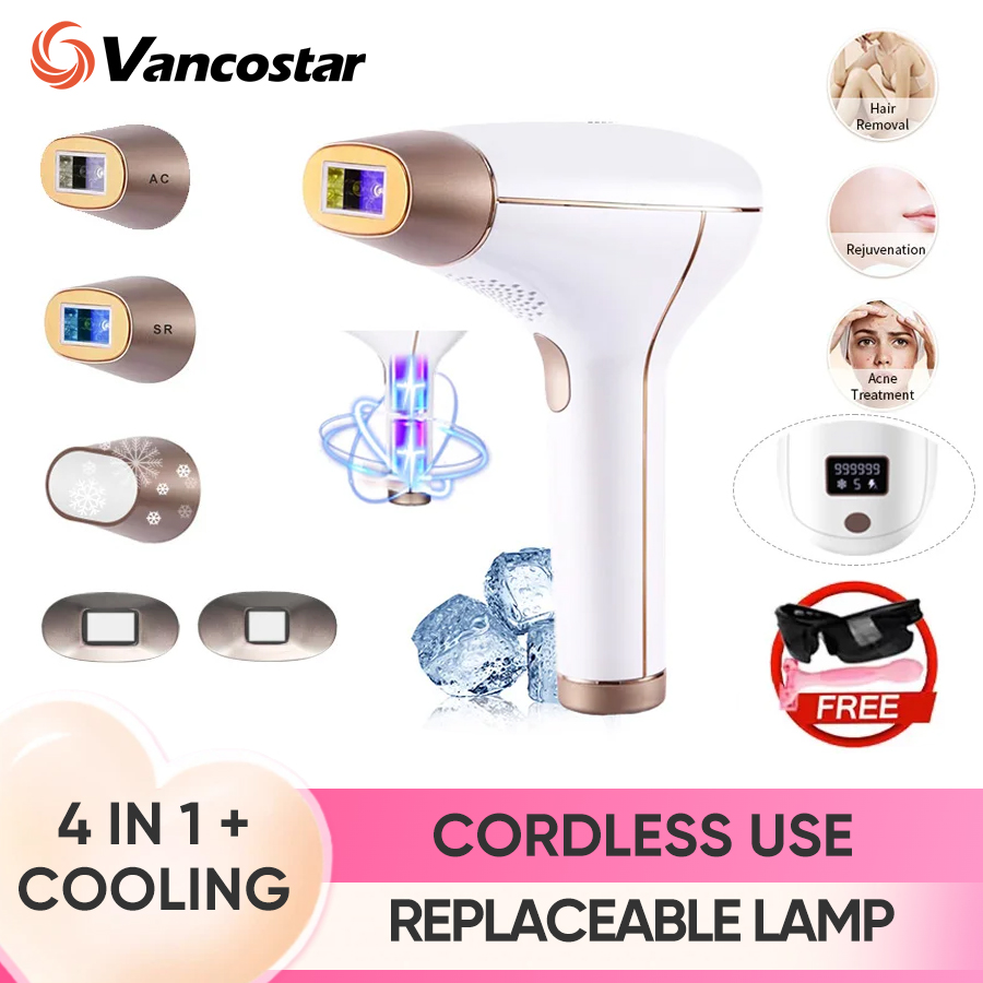 Home Automation Industry - Cordless IPL Hair Removal Cooling Epilator