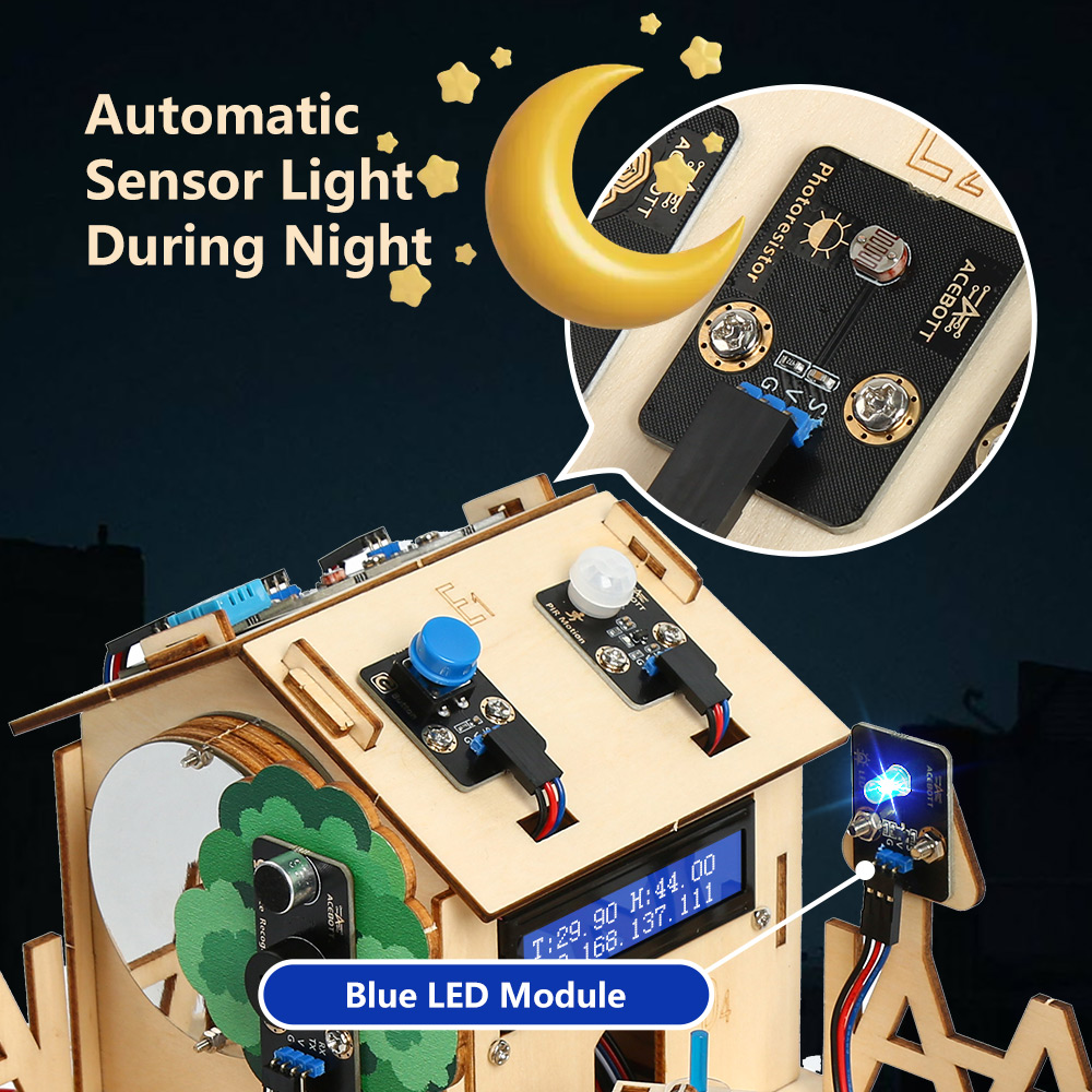 ACEBOTT Smart Home STEM STEAM  - Smart Home Automation Diy recension och pris