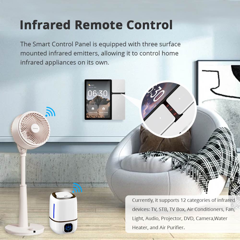 Zemismart 3.5 inch WiFi Smart  - Matter Hub Thread recension och pris