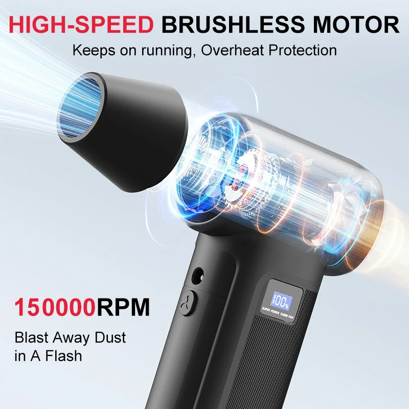 Cordless Turbo Fan Blower 1500 - Home Automation Industry recension och pris