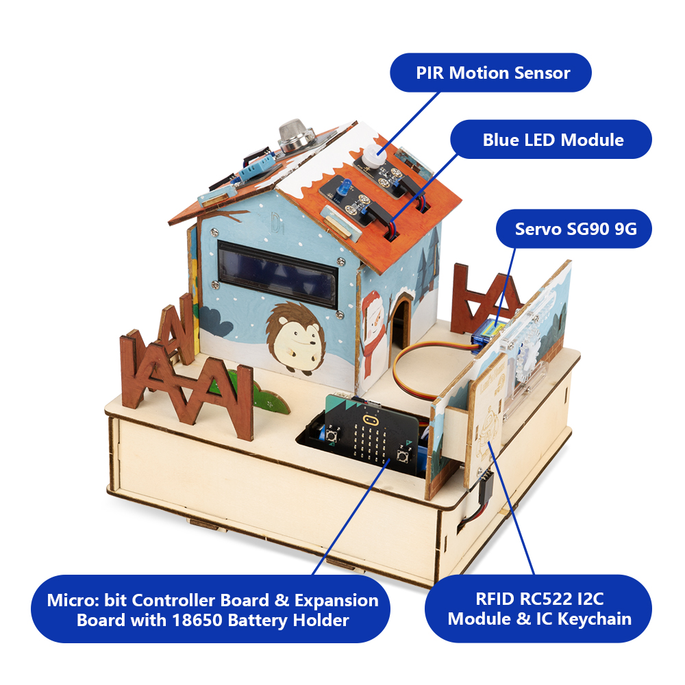 ACEBOTT Learning Kit Microbit  - Diy Home Automation System recension och pris