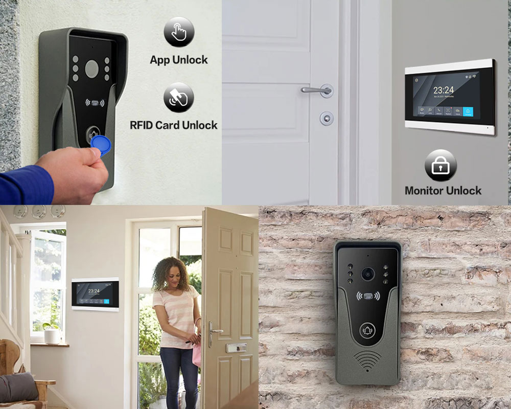Tuya 1080P 7 Inch Color Touch  - Smart Home Automation Diy recension och pris