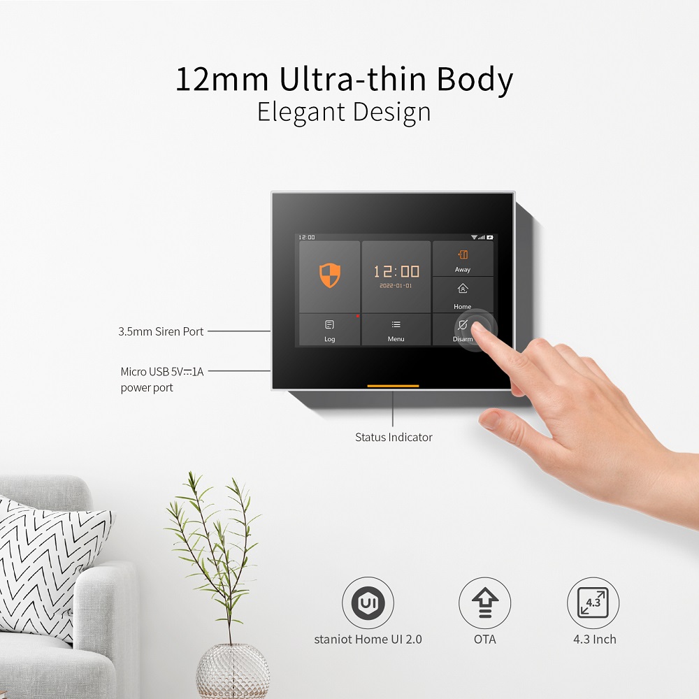 Staniot 433MHz Wireless Wifi 4 - Smart Home Automation Diy recension och pris